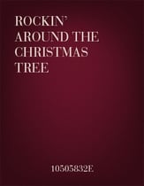 Rockin' Around The Christmas Tree SATBB choral sheet music cover